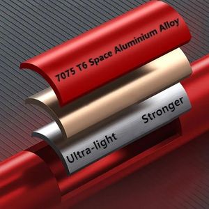 Bastón de Senderismo Plegable de Cinco Secciones, Ligero, de Aluminio 7075, Resistente y Duradero, con Bloqueo Exterior, para Caminatas y Senderismo de Alta Montaña - Product Image 3