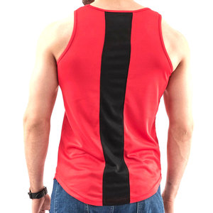 Camiseta de Gimnasio para Hombre de Alta Calidad, Tejida, Transpirable, con Estampado Muscular, Aberturas Laterales, Ropa Deportiva, Tallas Grandes - Product Image 1