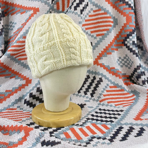 Gorro de lana tejido estilo retro personalizado al por mayor OEM, cálido y versátil para otoño-invierno - Product Image 4