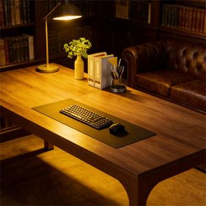 Scrivania per Computer in Legno Massello e Vetro Stile Moderno con Funzione Pieghevole, Nessuna Spedizione nei Fine Settimana - Product Image 6