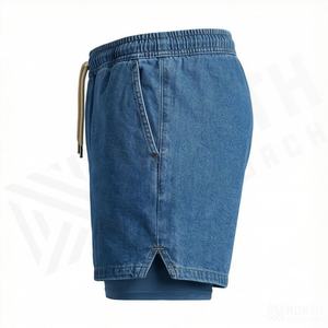 ชุดกีฬาลำลองสำหรับฤดูร้อน บาสเก็ตบอล วิ่ง ออกกำลังกาย สตรีทแวร์ล่าสุด กางเกงขาสั้นผู้ชายสำหรับฤดูร้อน น้ำหนักเบา ชุดสีสันปรับแต่งได้ - Product Image 3