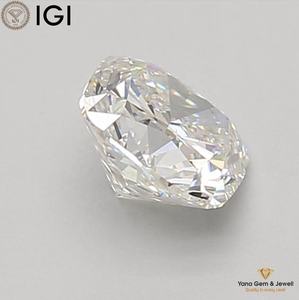 เพชร CVD รูปทรงคุชชั่น น้ำหนัก 1.00 กะรัต พร้อมใบรับรอง IGI สี F ความสะอาด VS1 เหมาะสำหรับแหวนหมั้นแบบสั่งทำพิเศษ - Product Image 4