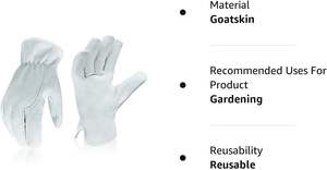 Gants de conduite Keystone Thumb, résistants à l'abrasion, anti-coupure, en cuir, pour conducteurs, construction durable, gants de sécurité pour les ouvriers du bâtiment - Product Image 5
