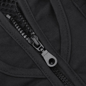 Gilet décontracté noir multipoches zippé pour homme, respirant, style toile, vêtement de travail, collection été 2026 – Vente en gros - Product Image 3