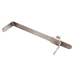 เครื่องวัดทันตกรรมจัดฟันแบบพรีเมียม (0-100 มม.) ไม้บรรทัดสแตนเลสสตีลแบบละเอียดพร้อมเวอร์เนียคาลิปเปอร์ - Product Image 3