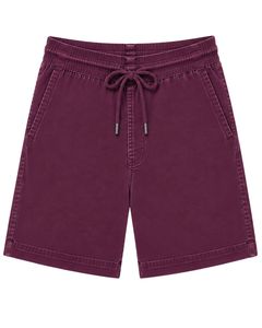 Customized Plum Purple Men Summer Swim Shorts Quick Dry Beach Shorts <b>Elastic</b> Waist Drawstring Casual Vacation Shorts Wear - Product Image 1