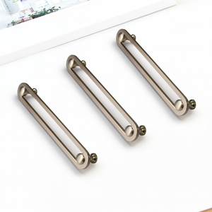 Producto Popular: Tiradores de Gabinete Modernos Minimalistas de Aleación de Zinc, Acabado Níquel Cepillado, Tipo Cápsula, para Cocina, Baño y Armario - Product Image 3