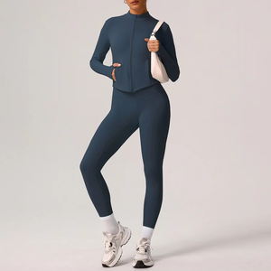Conjunto Deportivo de Yoga para Mujer, Ropa Deportiva de Tela Flexible y Cómoda para Entrenamiento Físico y Ejercicio - Product Image 2