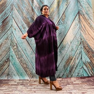 Piscine fête Sequin Kimono à manches longues broderie à la main travail à volants dentelle Wrap longue rayonne brodé Kimonos Robe - Product Image 3
