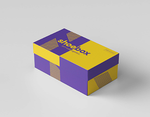 Cajas de Embalaje Rectangulares Rígidas de Papel Reciclable para Zapatos con Impresión de Logotipo para Exhibición en Comercios y Marca de Calzado - Product Image 3