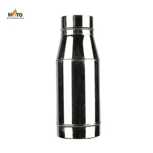 Conducto de Chimenea de <span class=keywords><strong>Doble</strong></span> Pared Aislado para <span class=keywords><strong>Estufa</strong></span> de Leña, Clima Frío, Acero Inoxidable 316/304, Anticondensación, CE, 5 Años de Garantía de Fábrica OEM - Product Image 2