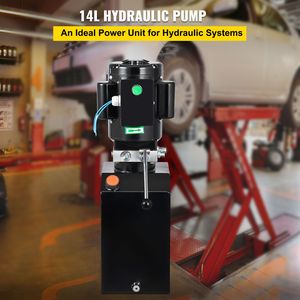 Centralina Idraulica da 14 Qt 2950 PSI per Sollevatori Auto e Rimorchi Ribaltabili 220V 60Hz 1 PH per Officine di Riparazione Auto Certificata ISO - Product Image 2