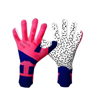 Gants de gardien de but de football professionnels en PU, imperméables, unisexes, fermeture à enfiler, protection, taille 7 - Product Image 5