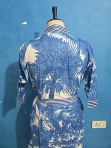 Kimono de Algodón Indio Hecho a Mano para Mujer, Hermoso Cárdigan de Verano para Spa, Playa, Regalo de San Valentín, Bata de Playa - Product Image 6