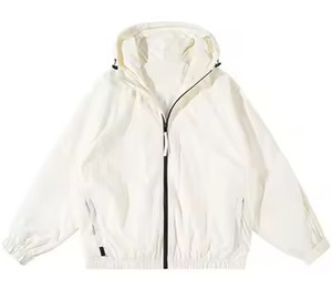 Hooded <b>Men's</b> Waterproof Windproof Sporty <b>Blouson</b> <b>Jacket</b> Canvas Solid Color Polyester Casual Outdoor Coat Autumn Zipper Front - Product Image 3
