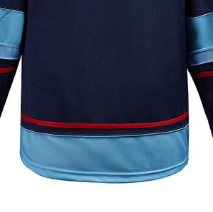 Jersey de Hockey sobre Hielo Personalizado de Calidad Superior, Hecho a Mano, Impreso, Absorbente de Humedad, 100% Poliéster, Crea Tu Diseño, Servicio OEM - Product Image 3