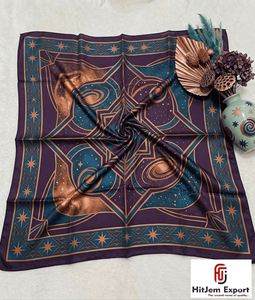 Fabricante de Bufandas de Satén Impresas Personalizadas, OEM, ODM, Marca Privada, Promoción, Eventos, Regalos, Productos de Tela Personalizados - Product Image 4