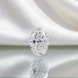 Diamant ovale cultivé en laboratoire certifié IGI, 15,04 carats, qualité VVS2, diamant non monté - Product Image 3