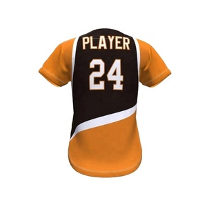 Maillot de baseball pour hommes, personnalisé, bon marché et sur mesure, vente en gros, pour jeunes - Product Image 2