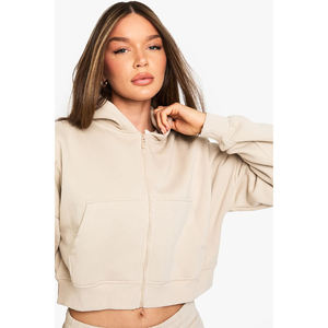 เสื้อฮู้ดดี้โอเวอร์ไซส์ผ้าฝ้ายพิมพ์ลายตามสั่ง ระบายอากาศได้ดี เป็นมิตรกับสิ่งแวดล้อม ถักทออย่างประณีต - Product Image 4