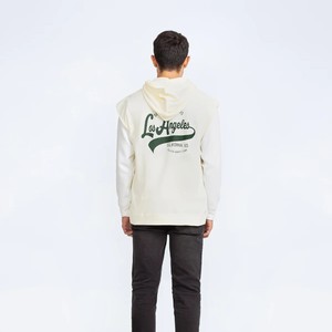 Sudadera con Capucha Unisex de Color Sólido con Bolsillo, Informal, de Felpa Tejida, 100% Algodón, Corte Regular, para Invierno, Ecológica - Product Image 4