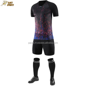 ชุดเสื้อฟุตบอลของผู้ชายชุดเสื้อเจอร์ซีย์ฟุตบอลฝรั่งเศสใส่สบายระบายอากาศได้ดี - Product Image 2