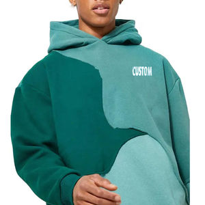 Venta al por mayor de fábrica: Conjuntos deportivos de 2 piezas de algodón y forro polar tejido para hombre, con logo personalizado, tallas grandes, ideales para invierno. - Product Image 4