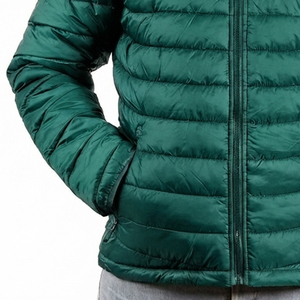 Veste matelassée à capuche pour homme, personnalisable, chaude, imperméable, pour l'hiver, vente en gros, OEM, ODM - Product Image 4