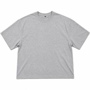 Manufacturer's Oversized Boxy Drop Shoulder DTG Printed Heavyweight Jersey Fitness T-<b>Shirt</b> Custom Front Printing Eco-Friendly - Product Image 5