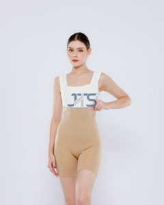 Shorty gainant de compression sans couture pour femme, taille haute, effet sculptant, contrôle abdominal et rehausseur de fesses - Product Image 1