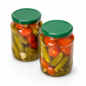 Made In Vietnam Delicious Best Rate Natural <b>Pickled</b> Assorty Whole Unpeeled Cucumber and Tomato Bulk Supply - Product Image 1