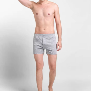 Calzoncillos bóxer de algodón peinado sueltos para hombre, venta al por mayor, gran oferta del fabricante - Product Image 1