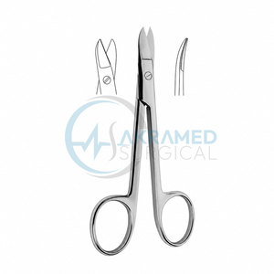 Tijeras de Corte de Alambre Beebee Crown Collar, Instrumento Quirúrgico Dental y de Ortodoncia de Acero Inoxidable - Product Image 1