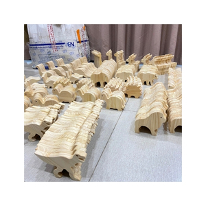 Jouet en bois animalier populaire pour enfants, figurine éducative en bois pour le jeu créatif et le développement de la coordination œil-main – Nouveauté - Product Image 5