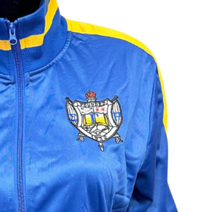 Custom Sigma Gamma Rho <b>Vintage</b> Track <b>Jacket</b> <b>Women</b> Retro Full Zip Athletic Outerwear Embroidered Greek Letter Sorority Sportswear - Product Image 4