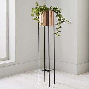 Pot de fleurs en métal de qualité supérieure, durable et élégant, pour la maison, le jardin, le balcon, la terrasse, l'intérieur et l'extérieur. - Product Image 5