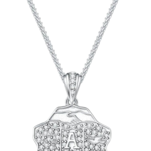   Pendentif Bouclier en Argent Sterling pour Femme, Élégant, Couleur Argent, Breloque Armoirie de Sororité, Bijou Collier, Accessoire Chaîne Vendu - Product Image 2