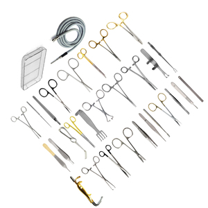 Ensemble d'instruments de chirurgie manuels de qualité supérieure en acier inoxydable, outils chirurgicaux de haute qualité certifiés CE pour usage médical - Product Image 4