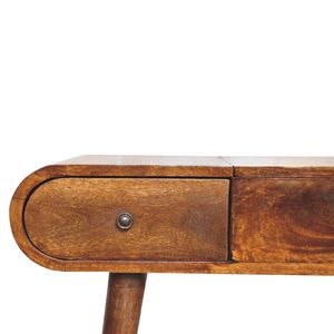 Chestnut Mirror Dressing Table for <b>Makeup</b> <b>Vanity</b> - Product Image 5