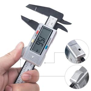 Regla de Medición de Cejas para Microblading en Negro y Plata, Herramienta Eléctrica Deslizante para Mapeo de Cejas - Product Image 2