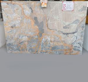 Dalles de granit mangue indienne à forte demande Carreaux Jaune Orange Or Motif unique Intérieurs de luxe Extérieurs Salon Cuisine - Product Image 3