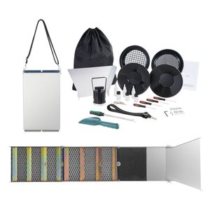 Kit Pieghevole per la Ricerca dell'Oro (50 Pollici, 23 Pezzi) per la Prospezione in Viaggio - Facile da Montare e Portatile - Product Image 1