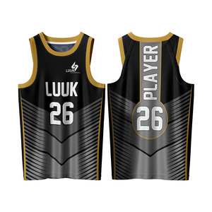 Uniforme de Baloncesto Personalizado de Alta Calidad, Antibacterial, 100% Poliéster, Transpirable, Tallas Grandes, Impresión por Transferencia de Calor, Reversible - Product Image 5