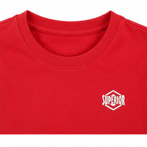 T-shirt en tricot à manches courtes et col rond pour filles, style décontracté moderne, tissu de qualité supérieure, confortable, vêtements de mode pour tous les jours - Product Image 3