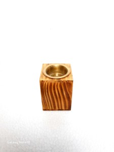 Hand-Made pine wood Incense <b>Burner</b> With Moon And Stars Design Aromatic Diffuser All-Season Use - Product Image 4