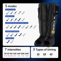 Masseur pour les pieds et les jambes à pression d'air, 4 chambres, bottes de récupération réglables, portables, OEM ODM AS ALL STAR CE
