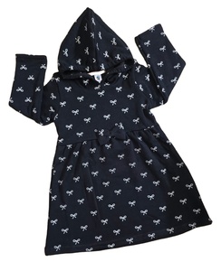 Robe Hodi unisexe à manches longues, col rond, décontractée, polyvalente, écologique, tricotée, toutes saisons, pur coton - Product Image 3