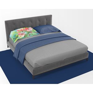 Nouveau léger Super doux Arkansas fleur de pommier aquarelle Standard taie d'oreiller facile d'entretien décoratif oeuvre housse de coussin - Product Image 3
