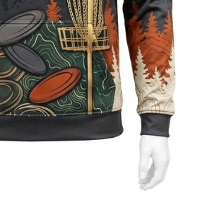 Sweat à capuche de golf sur disque de haute qualité, personnalisé, OEM/ODM, prix d'usine, respirant, doux, confortable, vêtements de sport d'extérieur - Product Image 6