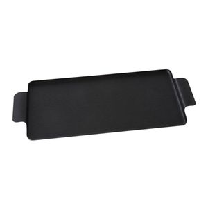 Plateau de service rectangulaire moderne en métal émaillé, imprimé champignons rouges, décoratif pour table basse, vente en gros, décoration maison et cuisine - Product Image 2